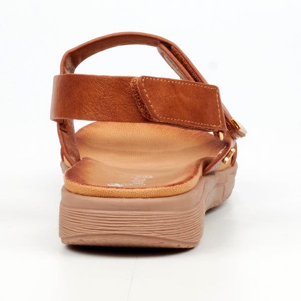 Butterfly Feet Mylee 2 Wedge Sandals - Tan