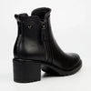 Butterfly Feet Noxer 2 Double Zip Ankle Boot - Black