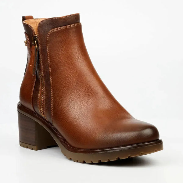 Butterfly Feet Noxer 2 Double Zip Ankle Boot - Tan