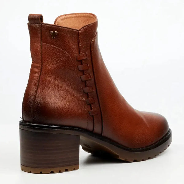 Butterfly Feet Noxer 7 Ankle Boot - Tan