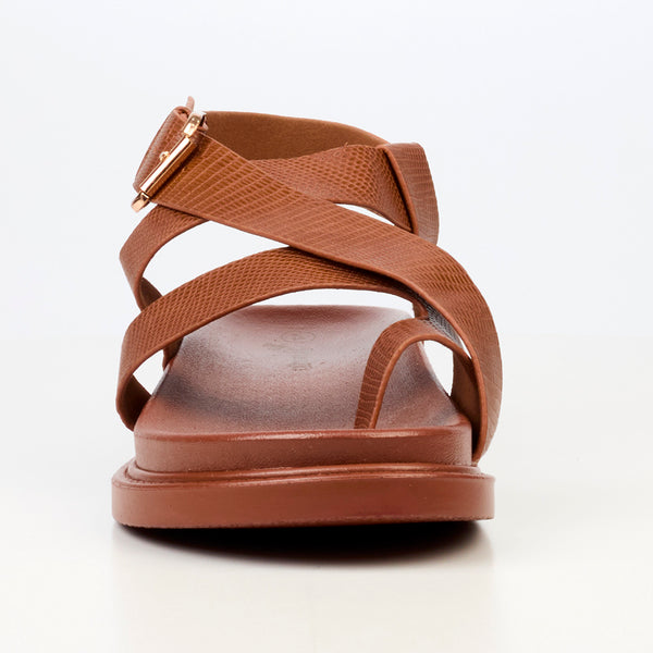 Butterfly Feet Palmera 1 Footbed Sandals - Tan