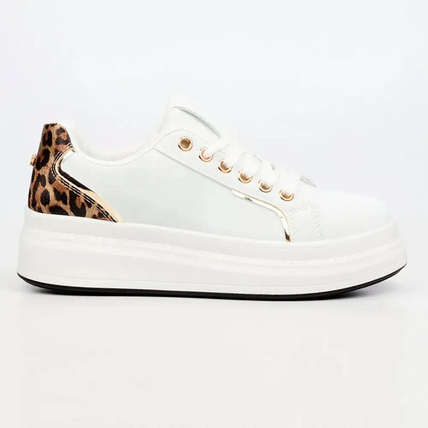 Butterfly Feet Senhora 30 Platform Sneakers - White
