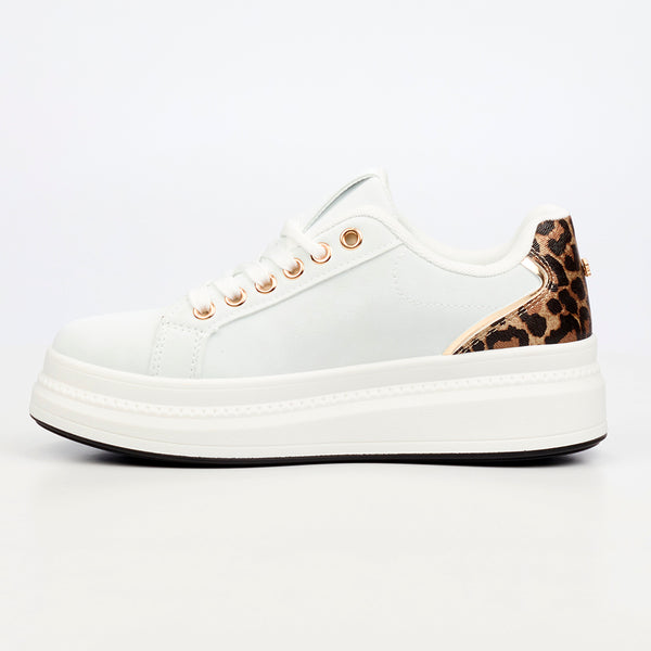 Butterfly Feet Senhora 30 Platform Sneakers - White