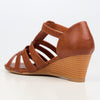 Butterfly Feet Shani 18 Wedge Sandals - Tan