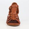 Butterfly Feet Shani 18 Wedge Sandals - Tan