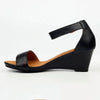Butterfly Feet Shani Wedge - Black
