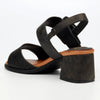 Butterfly Feet Teegan 1 Block Heel Sandals - Black
