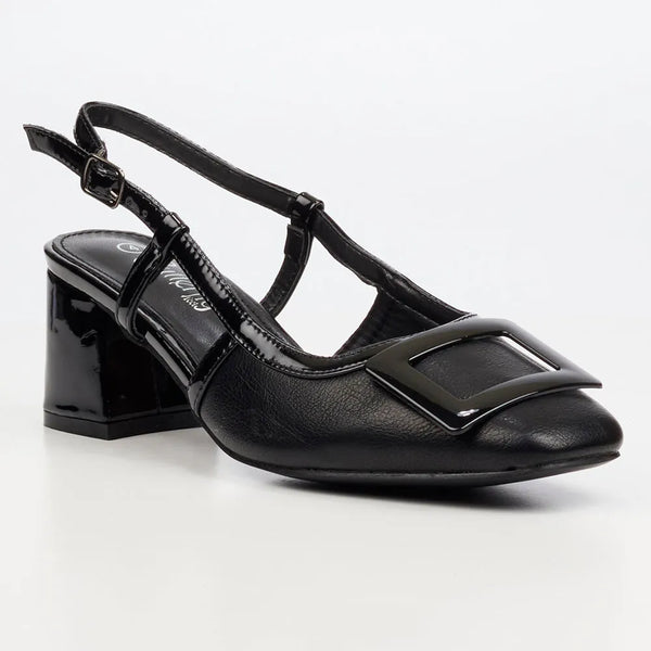 Butterfly Feet Verity 1 Closed-Toe Slingback - Black