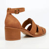 Butterfly Feet Wexley 2 Heel- Tan