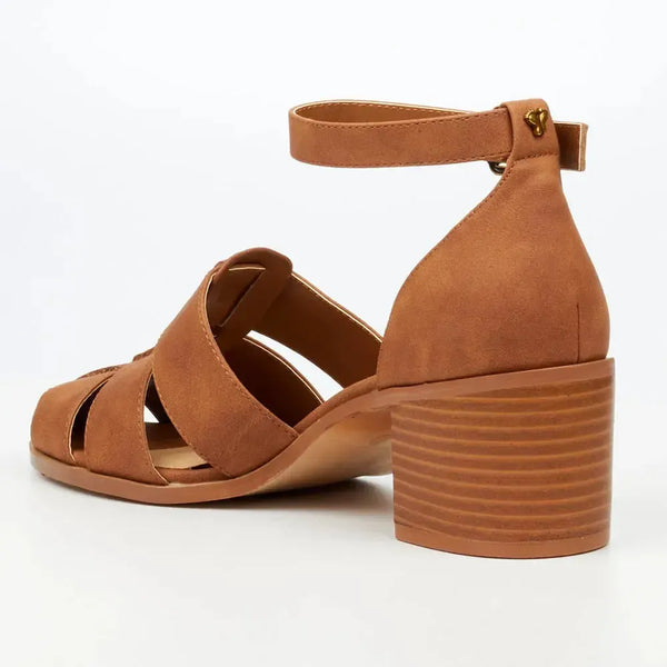 Butterfly Feet Wexley 2 Heel- Tan