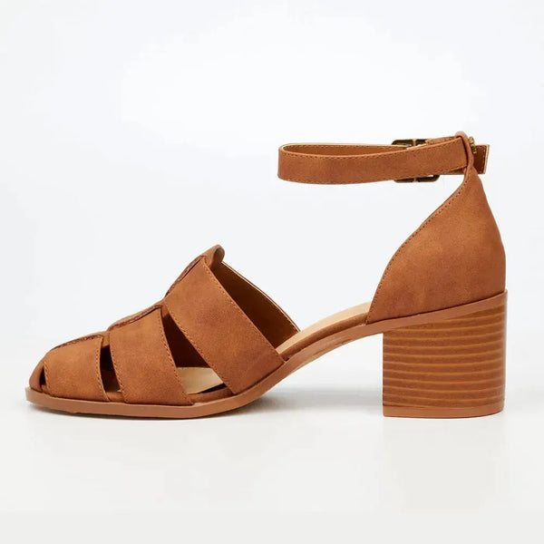 Butterfly Feet Wexley 2 Heel- Tan