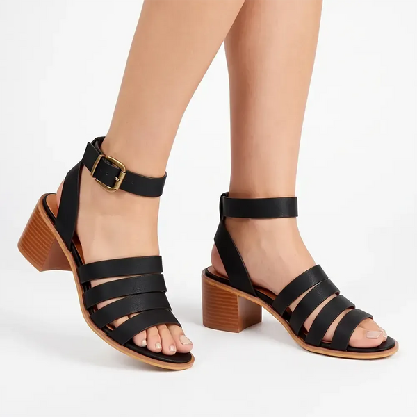 Butterfly Feet Wexley Sandal - Black