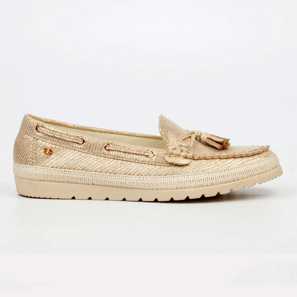 Butterfly Feet Willa 2 Moccasins - Gold