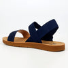 Butterfly Feet Zina 7 Footbed Sandals - Navy