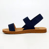 Butterfly Feet Zina 7 Footbed Sandals - Navy