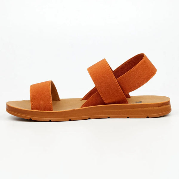 Butterfly Feet Zina 7 Footbed Sandals - Tan