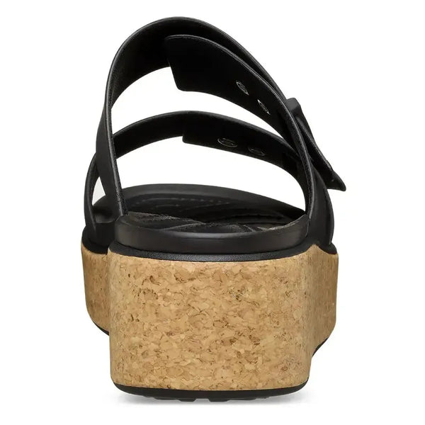 Crocs Brooklyn Cork Buckle - Black
