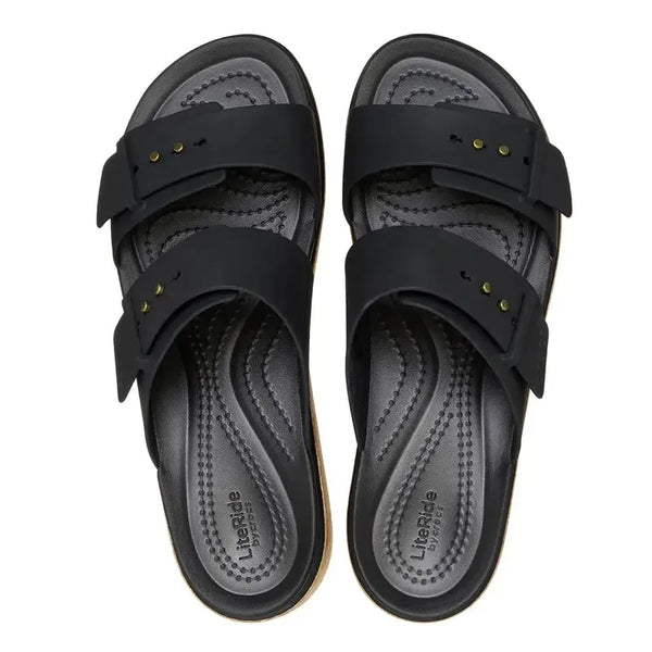 Crocs Brooklyn Cork Buckle - Black