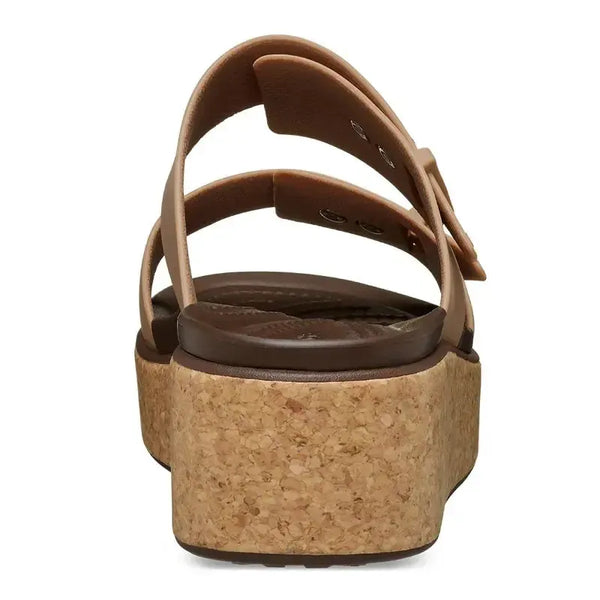 Crocs Brooklyn Cork Buckle - Milk Chocolate