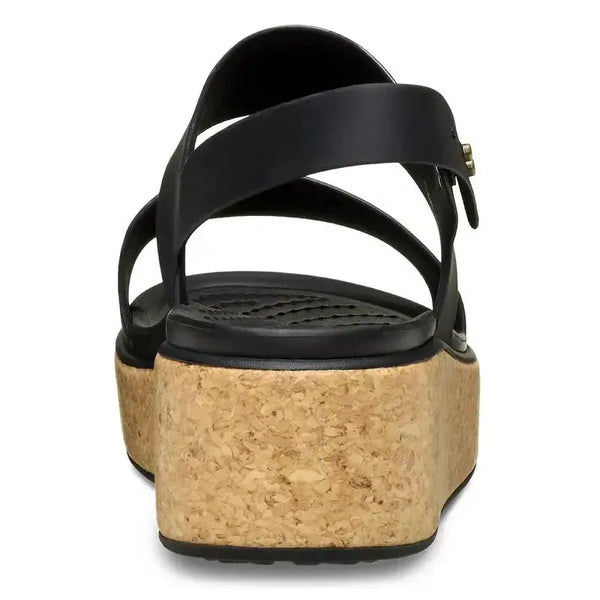 Crocs Brooklyn Cork Low WDG - Black/Black