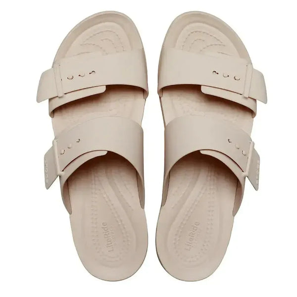 Crocs Brooklyn Lyn Buckle Low Sandal - Pink