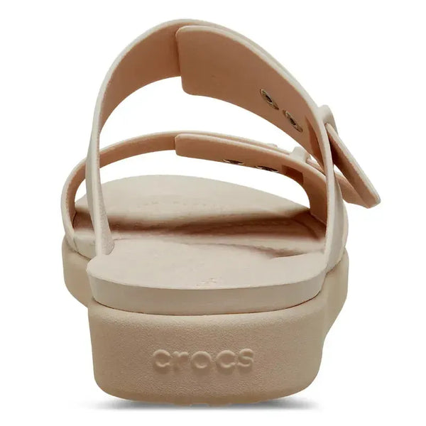 Crocs Brooklyn Lyn Buckle Low Sandal - Quartz