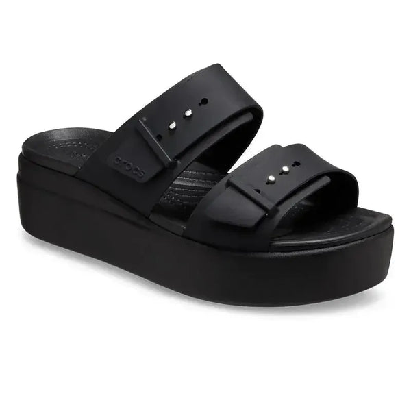 Crocs Brooklyn Lyn Buckle Low WDG - Black