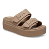 Crocs Brooklyn Lyn Buckle Low WDG - Latte