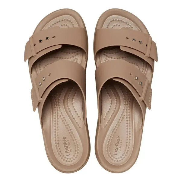 Crocs Brooklyn Lyn Buckle Low WDG - Latte