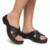 Crocs CL Women Cross Strap - Black