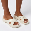 Crocs CL Women Cross Strap - Chalk