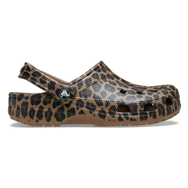 Crocs Classic Animal Clog - Sepia Leopard