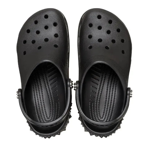 Crocs Classic Studded Clog - Black