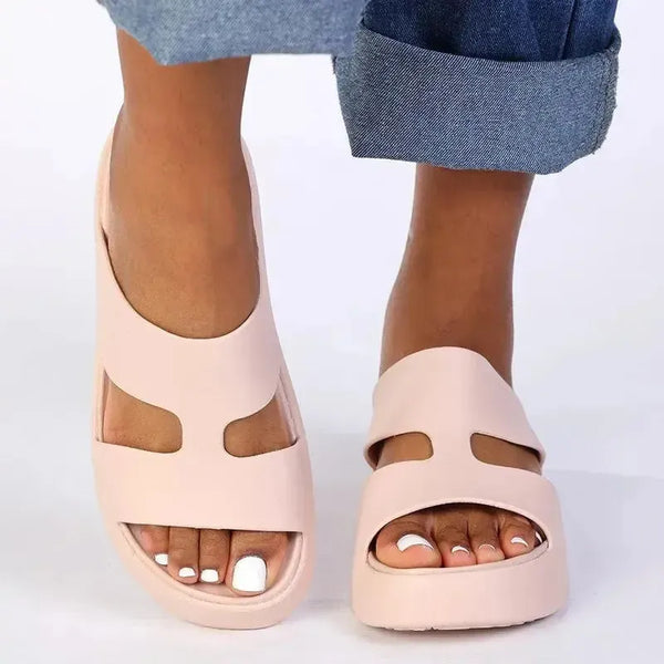 Crocs Getaway Platform H-Strap Sandal - Pink