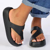 Crocs Getaway Platform Toe Loop - Black