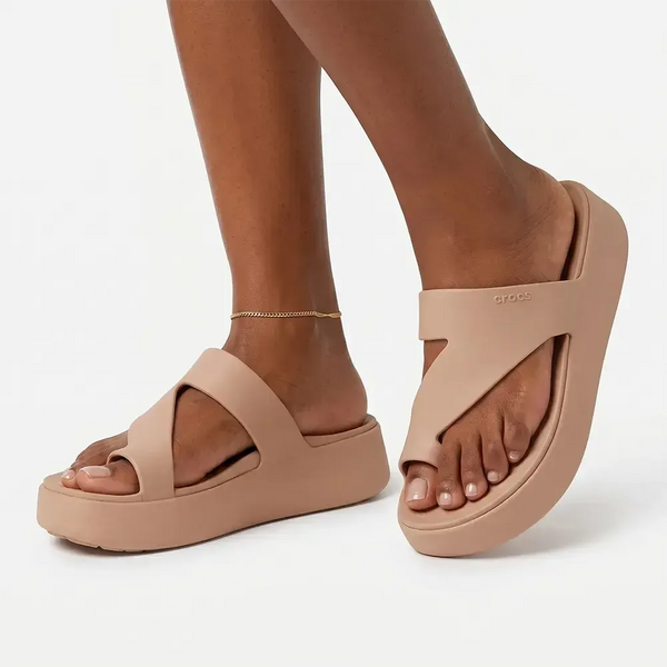 Crocs Getaway Platform Toe Loop - Pink