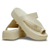 Crocs Getaway Platform Toe Loop - Sandstone