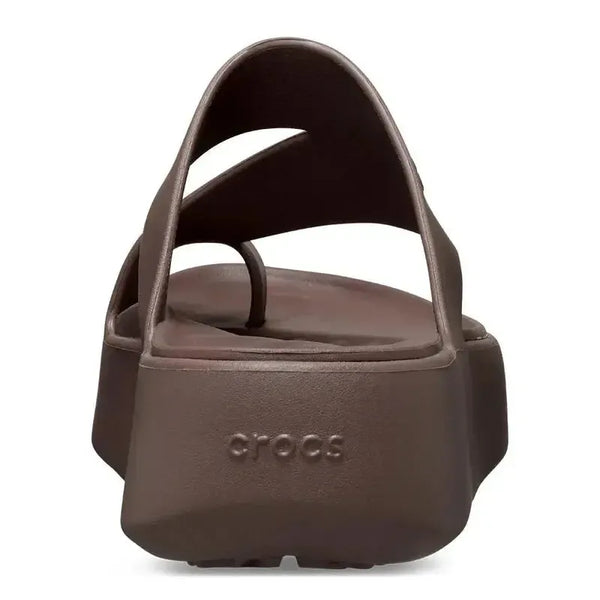 Crocs Getaway Platform Toe Loop - Truffle