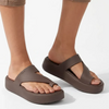 Crocs Getaway Platform Toe Loop - Truffle