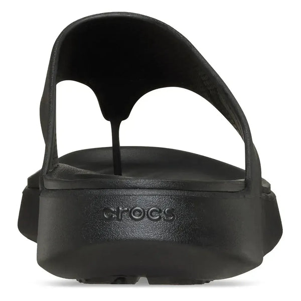 Crocs Getaway Triangle Flip Sandals - Black