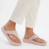 Crocs Getaway Triangle Flip Sandals - Quartz