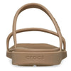Crocs Miami 2 Strap Sandals - Milk Chocolate