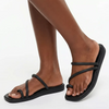 Crocs Miami Toe Loop Sandal - Black