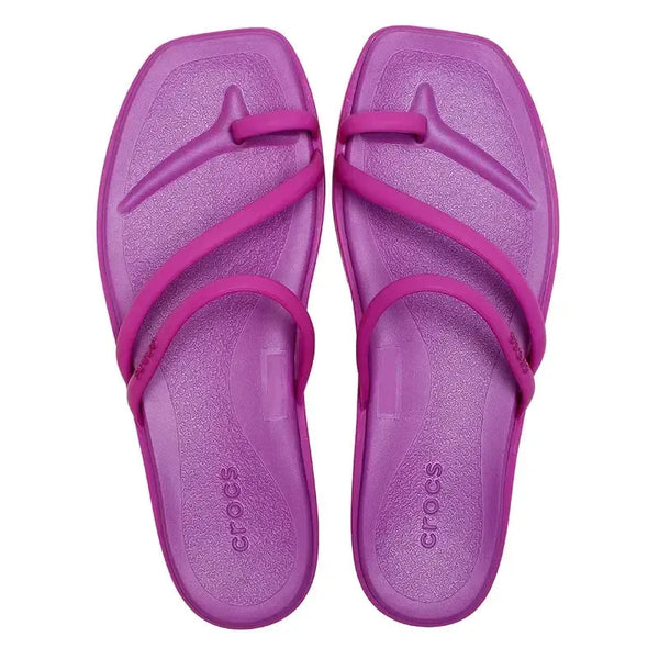 Crocs Miami Toe Loop Sandal - Grape Berry