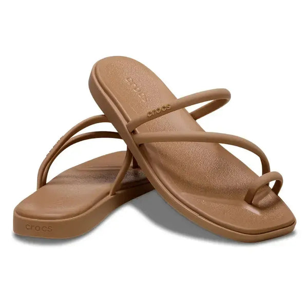 Crocs Miami Toe Loop Sandal - Milk Chocolate