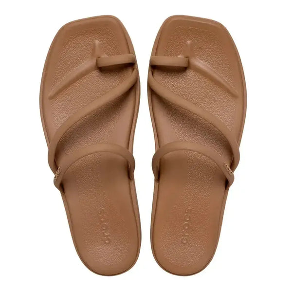 Crocs Miami Toe Loop Sandal - Milk Chocolate