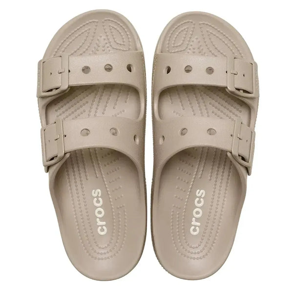 Crocs Saturday Sandal Slides - Taupe