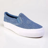 Direct Ladies Fashion Vulcanized Sneakers - Blue Denim