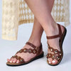 Dodos Gold Trims Budget Sandal - Tan