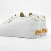 FILA Alessia MM Platform Sneaker - Gold/White